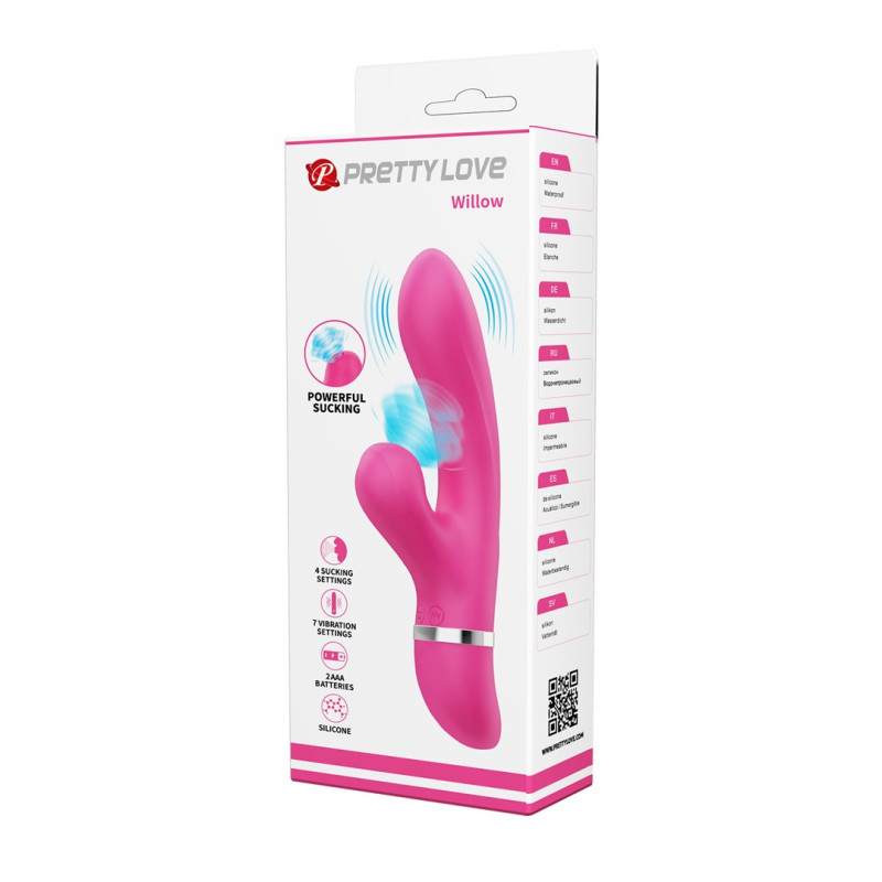Вибратор Pretty Love Willow Vibrator Pink Вибратор Pretty Love Willow Vibrator Pink