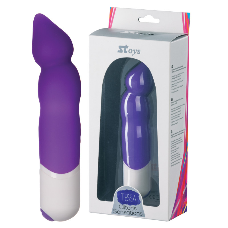 Вібратор StRubber SToys Tessa Фіолетовий Вібратор StRubber SToys Tessa Фіолетовий