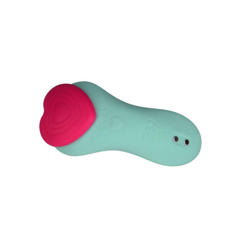 Вибратор в трусики FairyGasm HeartGem green, на магните, пульт ДУ Вибратор в трусики FairyGasm HeartGem green, на магните, пульт ДУ