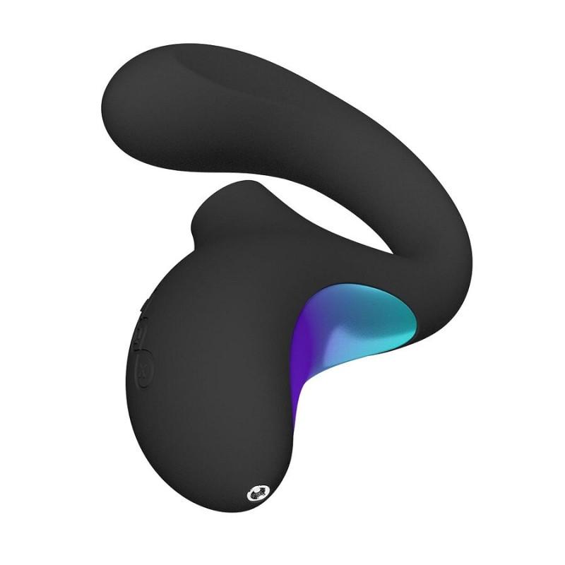 Кліторально-вагінальний звуковий стимулятор LELO Enigma WAVE Black, 3 типи стимуляції Кліторально-вагінальний звуковий стимулятор LELO Enigma WAVE Black, 3 типи стимуляції