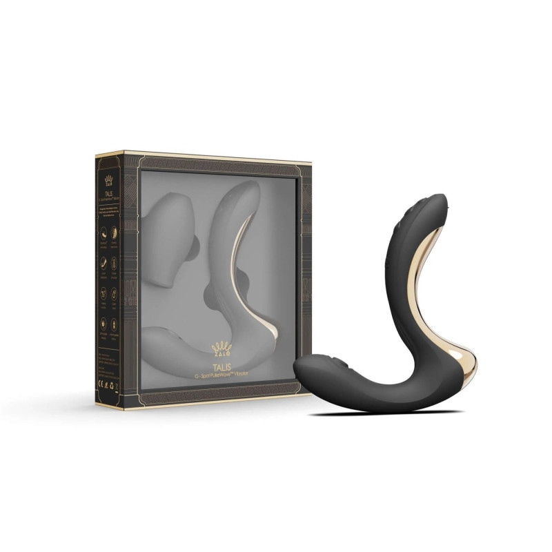 Вибратор-пульсатор с вакуумной насадкой Zalo – Talis G-Spot PulseWave Vibrator Obsidian Black Вибратор-пульсатор с вакуумной насадкой Zalo – Talis G-Spot PulseWave Vibrator Obsidian Black