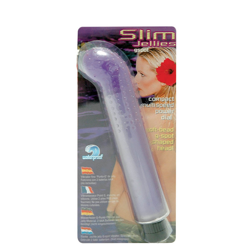 Стимулятор G-точки Seven Creations Slim Jellies G-spot Фіолетовий Стимулятор G-точки Seven Creations Slim Jellies G-spot Фіолетовий
