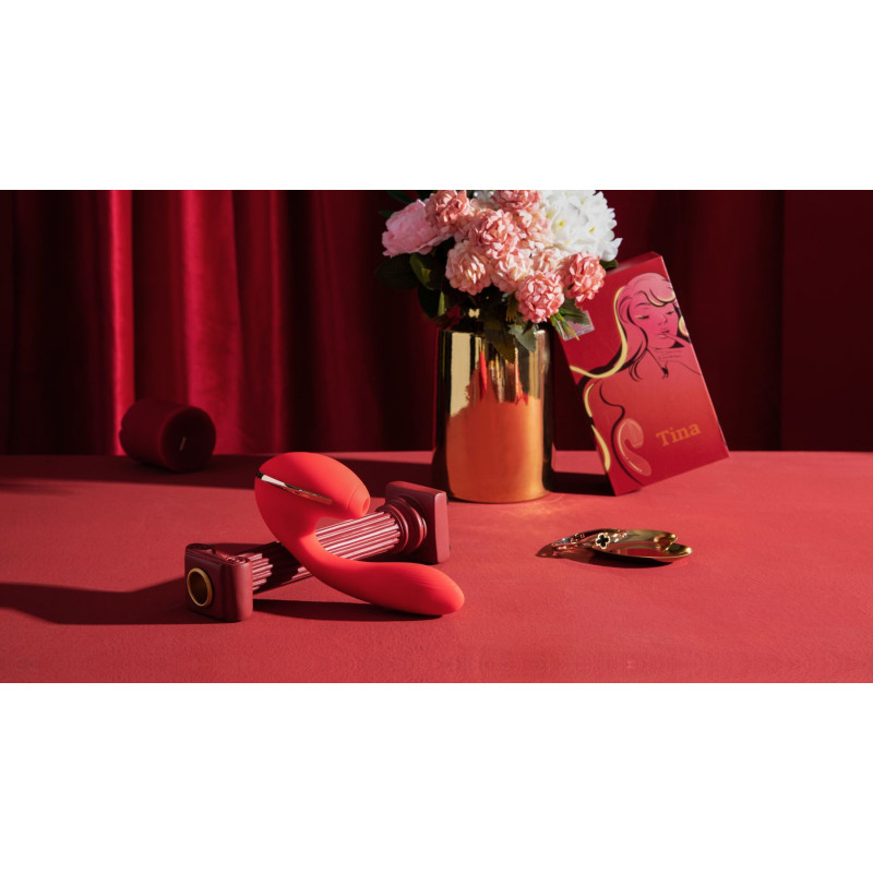 Вакуумний вібратор Kisstoy Tina з підігрівом Вакуумний вібратор Kisstoy Tina з підігрівом