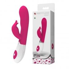 Вибратор Pretty Love Felix-Silicone Vibrator Розовый