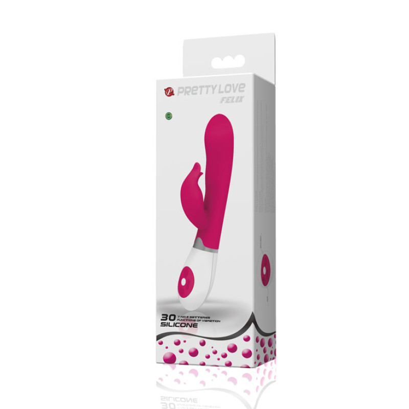 Вибратор Pretty Love Felix-Silicone Vibrator Розовый Вибратор Pretty Love Felix-Silicone Vibrator Розовый