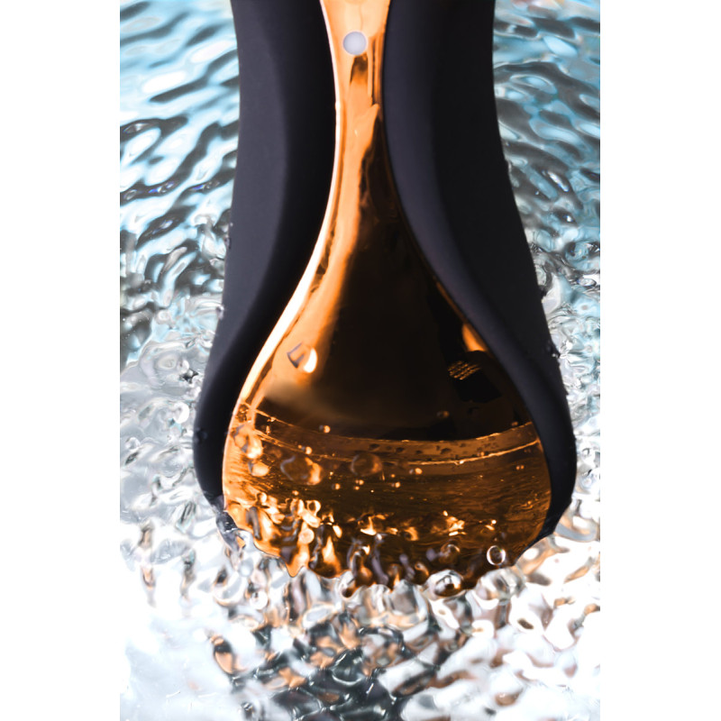 Вібратор із кліторальним стимулятором Toyfa WANAME D-SPLASH Surf 10,8 см Чорний Вібратор із кліторальним стимулятором Toyfa WANAME D-SPLASH Surf 10,8 см Чорний