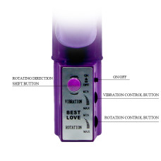 Вибратор LyBaile Pretty Love Christina Double Vibrator Фиолетовый