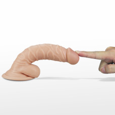Вибратор LoveToy Real Extreme Vibrating Dildo 7.5