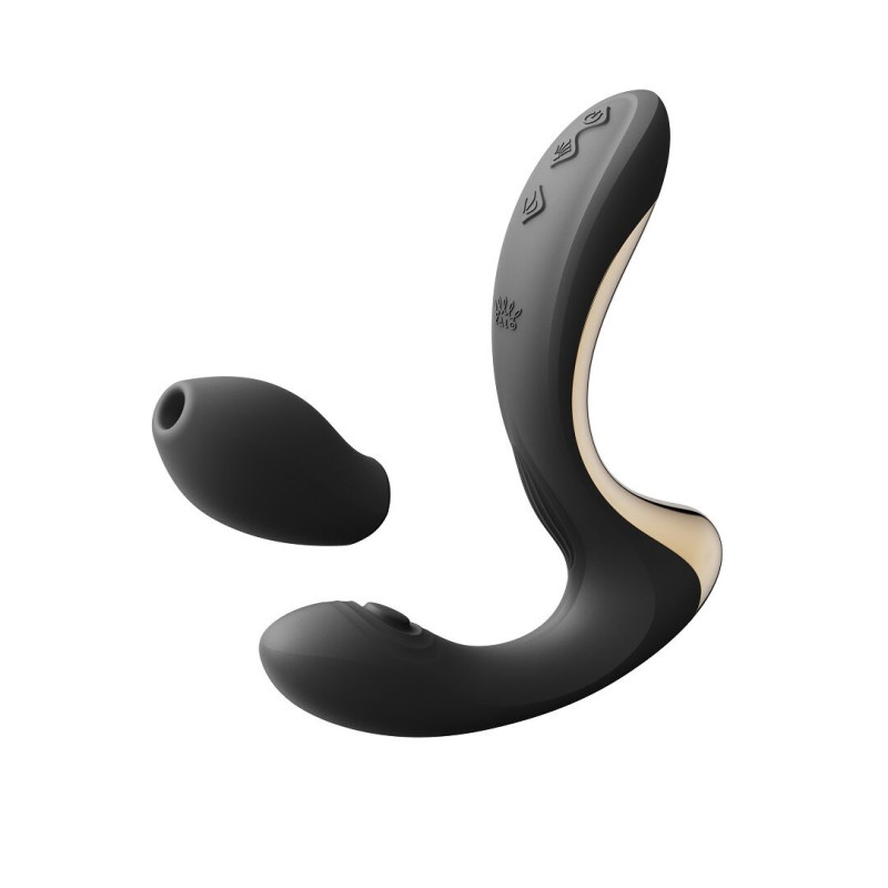 Вибратор-пульсатор с вакуумной насадкой Zalo – Talis G-Spot PulseWave Vibrator Obsidian Black Вибратор-пульсатор с вакуумной насадкой Zalo – Talis G-Spot PulseWave Vibrator Obsidian Black