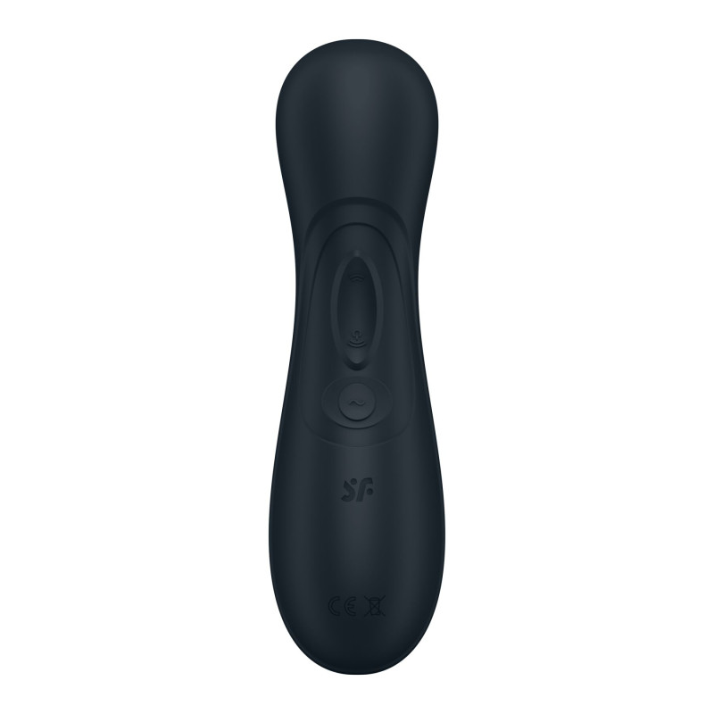 Вакуумный клиторальный стимулятор Satisfyer Pro 2 Generation 3 with Liquid Air Connect App Dark Grey
