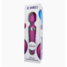Мини-вибромассажер Alive Be Wanded Фиолетовый