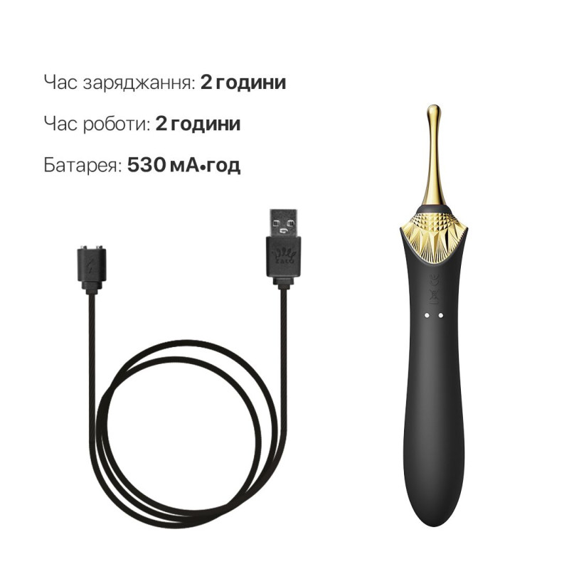 Вагинально-клиторальный вибратор Zalo - Bess Obsidian Black, мультифункциональный с насадками. Вагинально-клиторальный вибратор Zalo - Bess Obsidian Black, мультифункциональный с насадками.