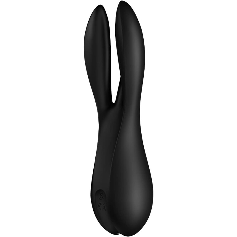 Клиторальный вибратор Satisfyer Threesome 2 Black Клиторальный вибратор Satisfyer Threesome 2 Black
