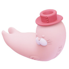 Вакуумный вибратор CuteVibe Franky Pink