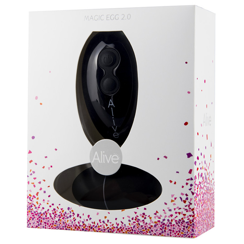 Виброяйцо Alive Magic Egg 2.0 Черное Виброяйцо Alive Magic Egg 2.0 Черное