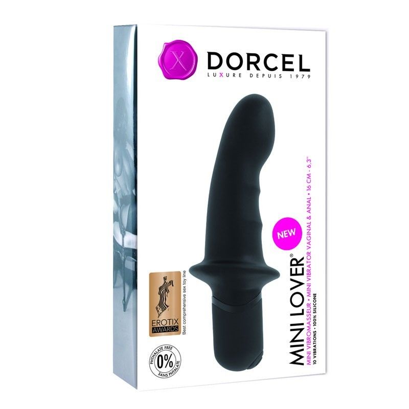 Вибратор Marc Dorcel Mini Lover Черный Вибратор Marc Dorcel Mini Lover Черный