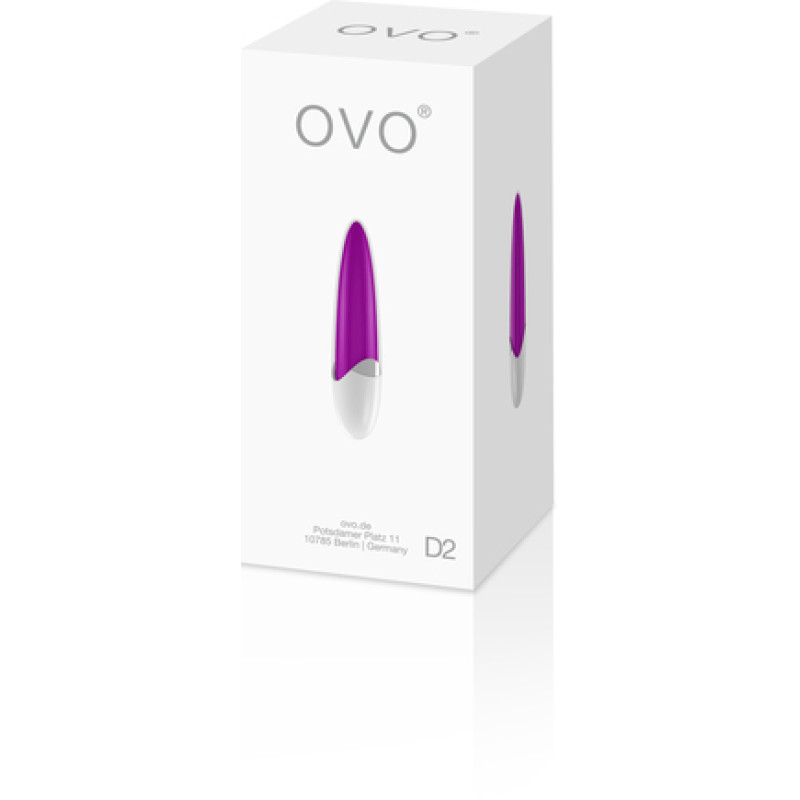 Міні вібратор OVO D2 Фіолетовий Міні вібратор OVO D2 Фіолетовий