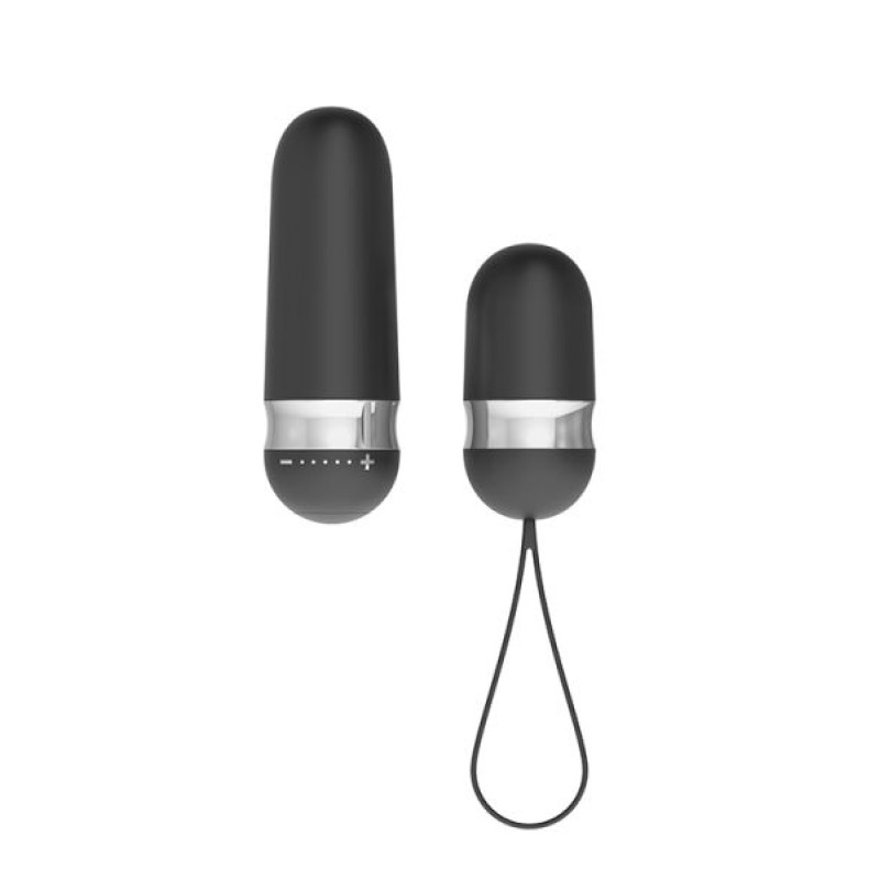 Віброяйце OVO R4 Чорне Віброяйце OVO R4 Чорне