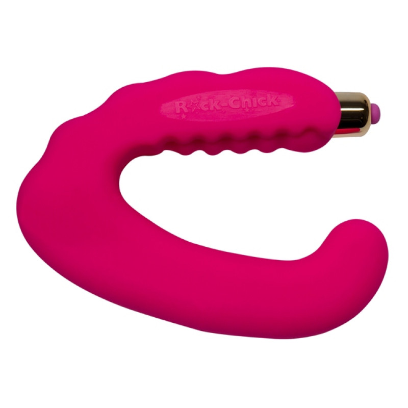 Стимулятор клитора и точки G Rocks Off Rock-Chick 7 Розовый Стимулятор клитора и точки G Rocks Off Rock-Chick 7 Розовый