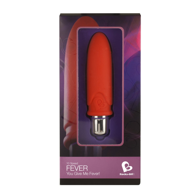 Вібратор Rocks Off Mini-Mates 10 Fever Червоний Вібратор Rocks Off Mini-Mates 10 Fever Червоний
