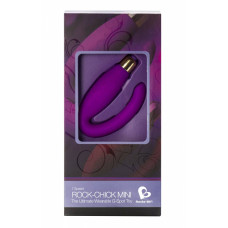 Стимулятор клітора та точки G Rocks Off Rock-Chick Mini Фіолетовий