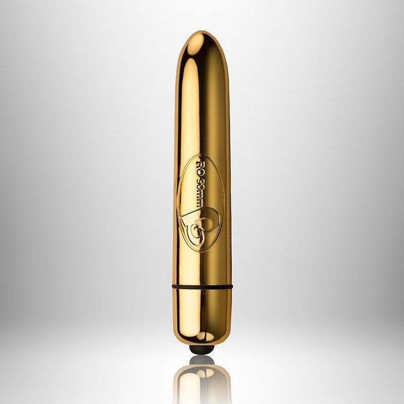 Вібратор Rocks Off RO-90mm 10 Speed GOLD Вібратор Rocks Off RO-90mm 10 Speed GOLD