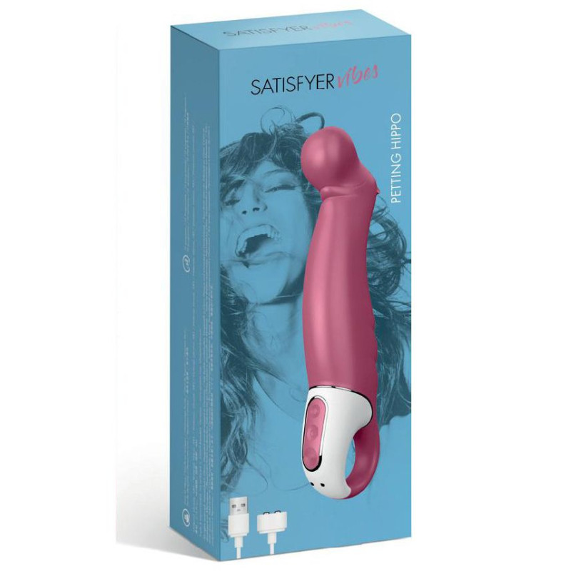 Вибратор Satisfyer Vibes Petting Hippo Вибратор Satisfyer Vibes Petting Hippo