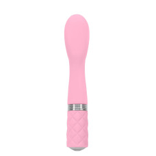 Розкішний вібратор PILLOW TALK Sassy із кристалом Сваровськи Рожевий