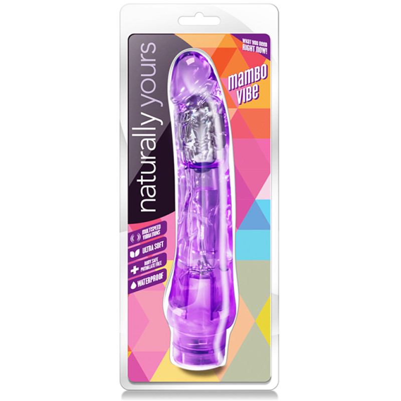 Вибратор Blush NATURALLY YOURS MAMBO VIBE PURPLE Вибратор Blush NATURALLY YOURS MAMBO VIBE PURPLE