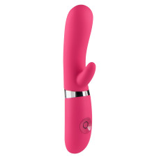 Вибратор Pussy Toy Joy Posse Growl 21,5х3,5 см Розовый