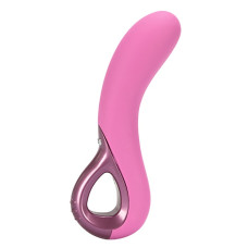 Вібратор для точки G Topco Sales UltraZone Arctic Wave 9X Silicone G-Spot Vibe 7,6 х2, 7 см, Рожевий
