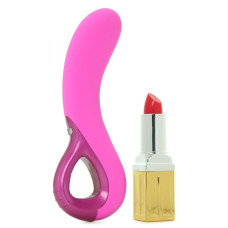 Вібратор для точки G Topco Sales UltraZone Arctic Wave 9X Silicone G-Spot Vibe 7,6 х2, 7 см, Рожевий