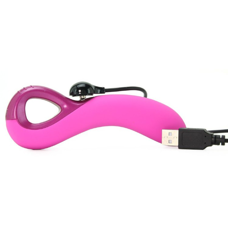 Вібратор для точки G Topco Sales UltraZone Arctic Wave 9X Silicone G-Spot Vibe 7,6 х2, 7 см, Рожевий Вібратор для точки G Topco Sales UltraZone Arctic Wave 9X Silicone G-Spot Vibe 7,6 х2, 7 см, Рожевий