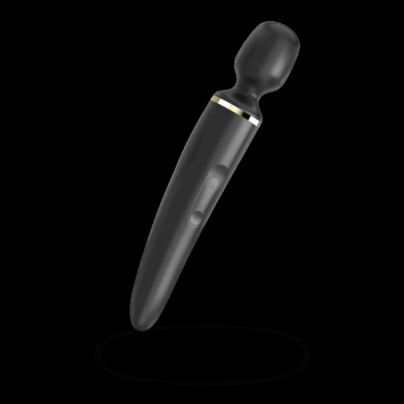 Вибромассажер Satisfyer Wand-er Woman Черный/Золотой XXL Вибромассажер Satisfyer Wand-er Woman Черный/Золотой XXL