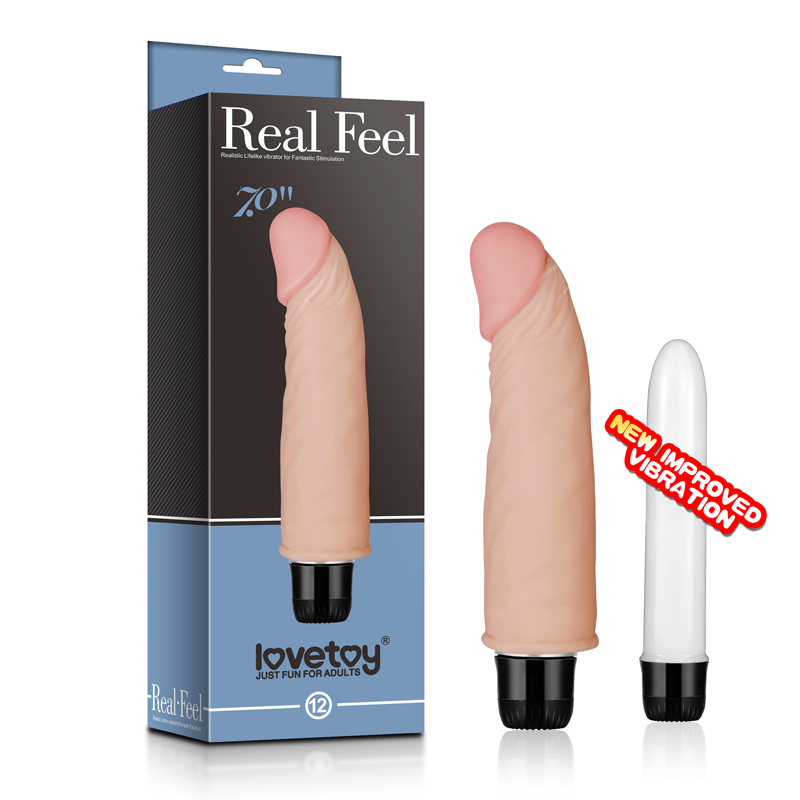 Реалістичний вібратор LoveToy Reel Softee Vibrator 7 Тілесний Реалістичний вібратор LoveToy Reel Softee Vibrator 7 Тілесний