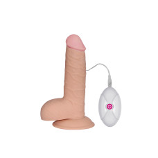 Вибратор LoveToy The Ultra Soft Dude Vibrating 7.5 Телесный