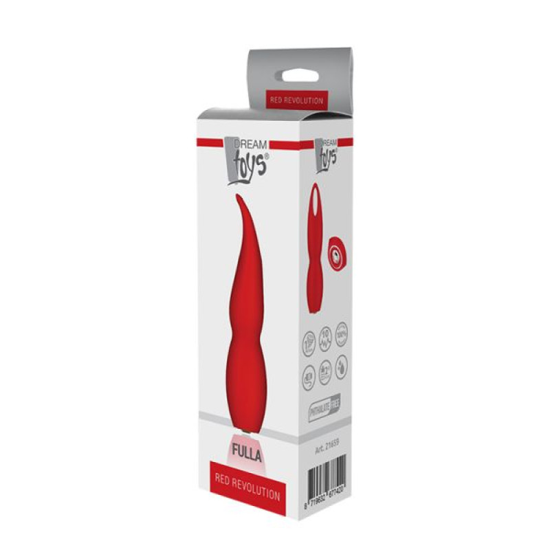 Универсальный вибростимулятор Dreamtoys Revolution Fulla Красный Универсальный вибростимулятор Dreamtoys Revolution Fulla Красный