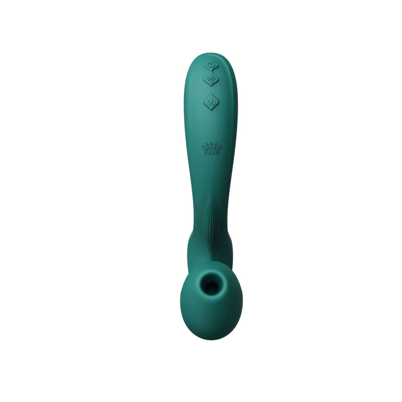 Вибратор-пульсатор с вакуумной насадкой Zalo – Talis G-Spot PulseWave Vibrator Turquoise Green Вибратор-пульсатор с вакуумной насадкой Zalo – Talis G-Spot PulseWave Vibrator Turquoise Green