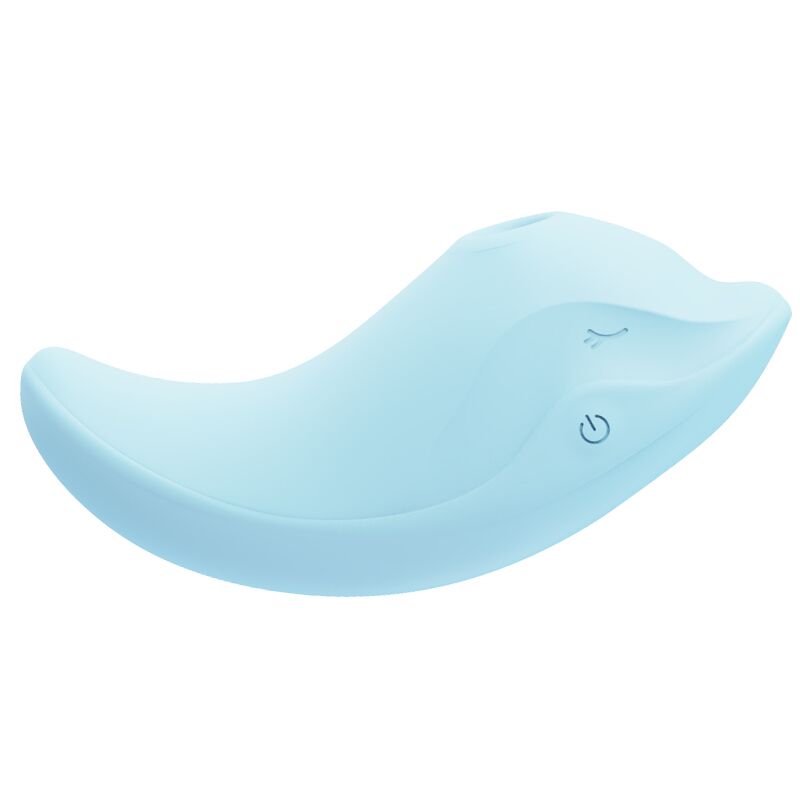 Вібратор та вакуумний стимулятор CuteVibe Heidi Blue Вібратор та вакуумний стимулятор CuteVibe Heidi Blue