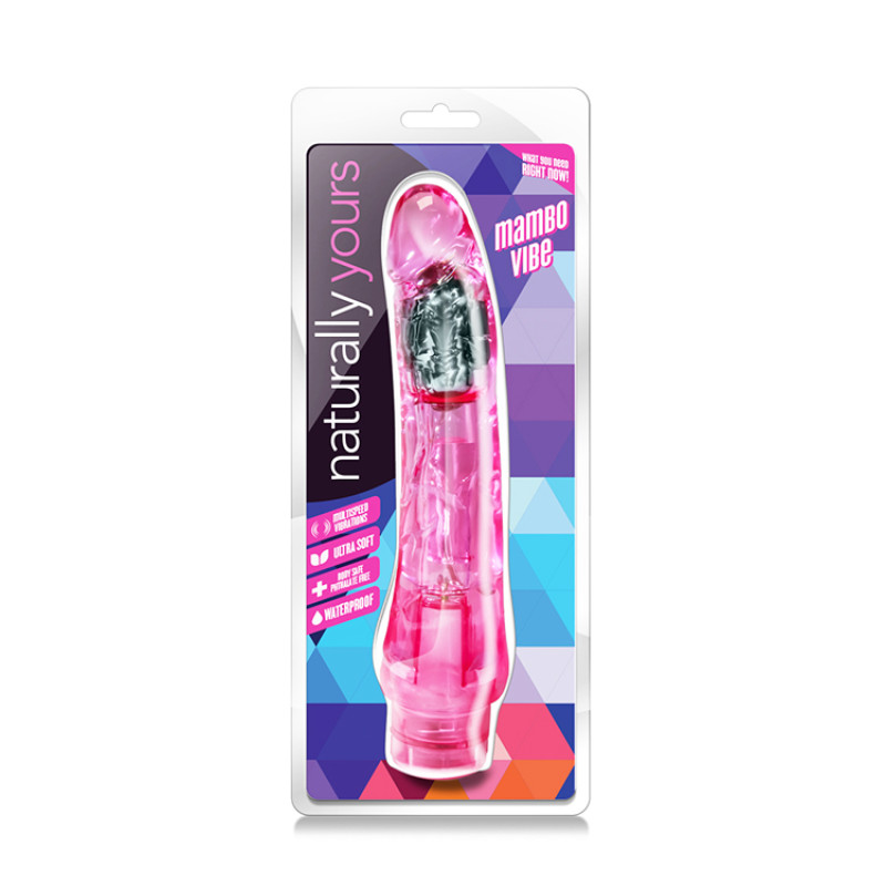 Вибратор Blush NATURALLY YOURS MAMBO VIBE Pink Вибратор Blush NATURALLY YOURS MAMBO VIBE Pink