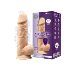 Фаллоимитатор с вибрацией SilexD Norman Vibro Flesh (Model 1 size 8,5) + LRS, диаметр 5 см