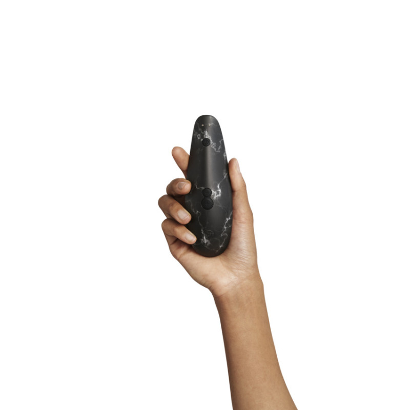 Вакуумный стимулятор клитора Womanizer Marilyn Monroe Black Marble Вакуумный стимулятор клитора Womanizer Marilyn Monroe Black Marble