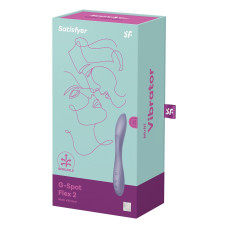 Универсальный вибратор Satisfyer G-Spot Flex 2, гибкий ствол с фиксацией положения