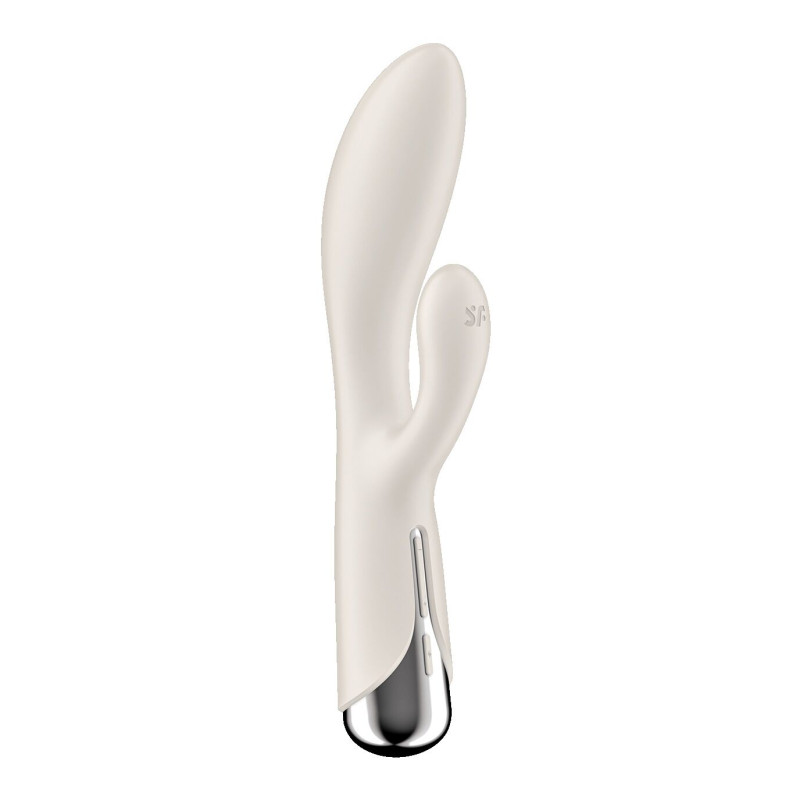 Вібратор-кролик з ротацією Satisfyer Spinning Rabbit 1 Beige, 3 мотори