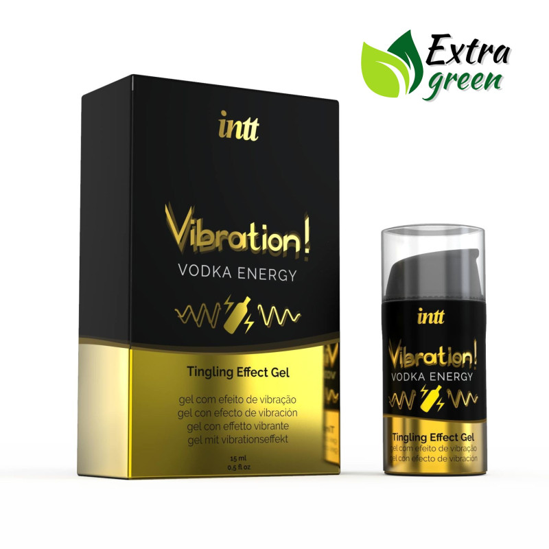 Жидкий вибратор Intt Vibration Vodka (15 мл) EXTRA GREEN Жидкий вибратор Intt Vibration Vodka (15 мл) EXTRA GREEN