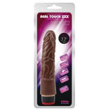 Вибромассажер Chisa 7.7 Vibe Cock Коричневый