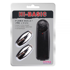 Виброяйца на пульте Chisa Power Bullet Vibe 2 Egg