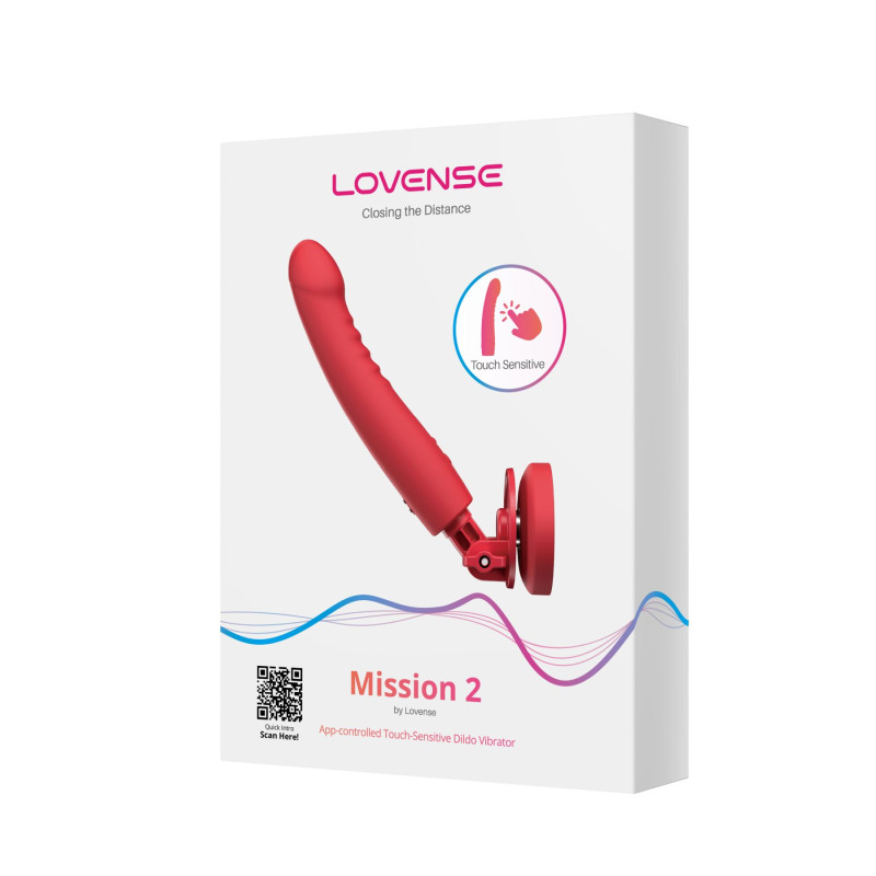 Дилдо з вібрацією Lovense Mission 2 Vibrating suction cup dildo Дилдо з вібрацією Lovense Mission 2 Vibrating suction cup dildo