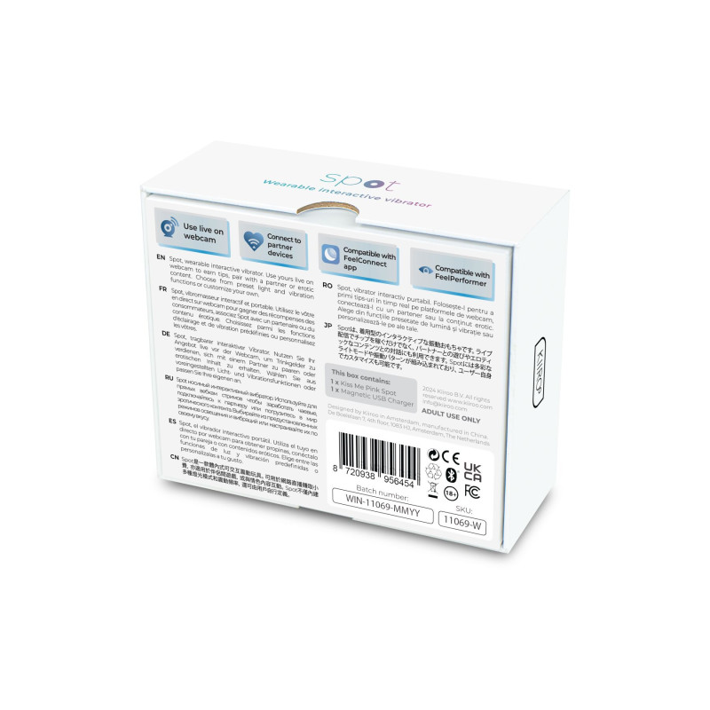 Интерактивное виброяйцо Kiiroo Spot