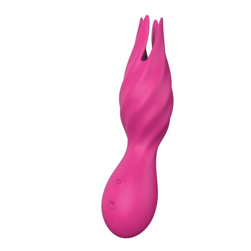 Вибратор Dreamtoys Vibes Of Love Fluttering Tulip Розовый